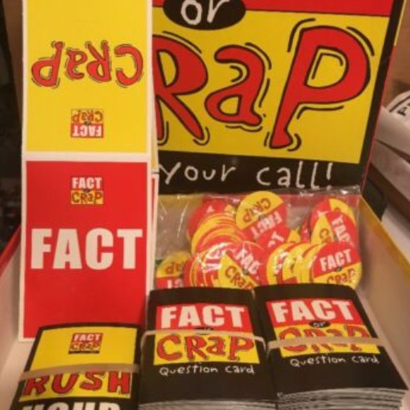 Fact Or Crap "It's Your Call" 2002 Game- [VINTAGE] - Picture 2 of 3